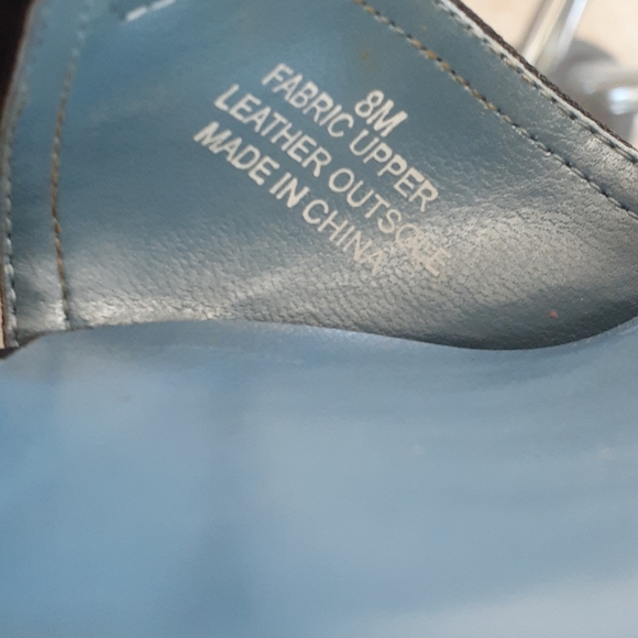 Black Ankle Strap Embellished Heels - Picture 7 of 8